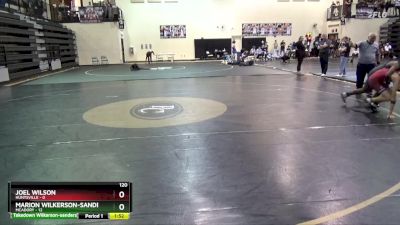 120 lbs Placement - Marion Wilkerson-sanders, Mcadory vs Joel Wilson, Huntsville