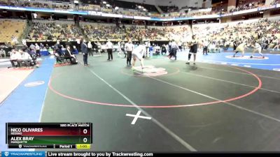 285 Class 4 lbs 3rd Place Match - Alex Bray, Marquette vs Nico Olivares, Neosho