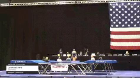 Caroline Evans - Individual Trampoline, Silver Stars - 2021 USA Gymnastics Championships