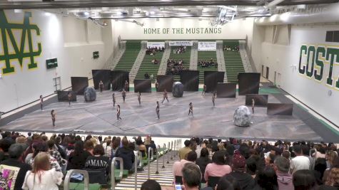 El Dorado HS "Placentia CA" at 2022 WGI Guard Manhattan Beach Regional