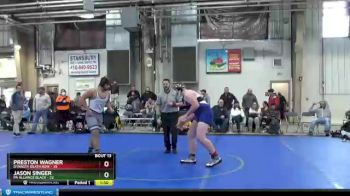 210 lbs Round 5 (6 Team) - Preston Wagner, Dynasty Death Row vs Jason Singer, PA Alliance Black