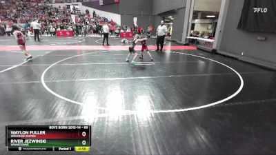 69 lbs Champ. Round 2 - Waylon Fuller, Wisconsin Rapids vs River Jezwinski, Winneconne