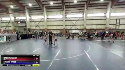 49 lbs Cons. Semi - Kade Walker, WY vs Nashy Yates, UT