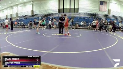 113 lbs Cons. Round 4 - Brady Collins, WI vs Colston Parks, MO