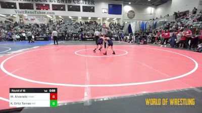 50 lbs Round Of 16 - Martha Alvarado, Top Dog Wrestling Club vs Kimberly Ortiz Torres, Mat Demon Wrestling Club