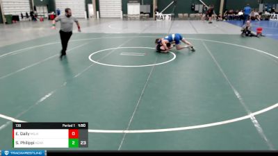138 lbs Round 2 (16 Team) - Seth Philippi, Kearney vs Eli Daily, Millard South JV