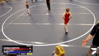 78 lbs Round 3 - Camdon Thompson, Peak Wrestling Club vs Blake Harty, Minnesota