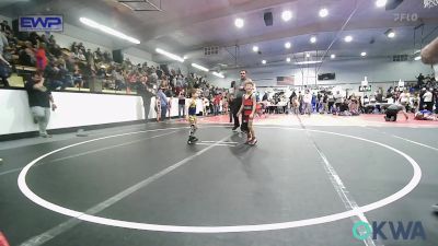 49 lbs 3rd Place - Dax Baumert, Verdigris Youth Wrestling vs Ryker Campbell, Pryor Tigers