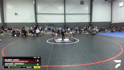 97 lbs Quarterfinal - Domanic Jaworsky, Toro World Club vs Gilbert Avery, Thunder Mountain Wrestling Club