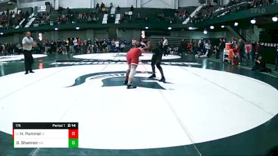 174 lbs Champ. Round 2 - Hayden Pummel, Northern Illinois vs DJ Shannon, Michigan State