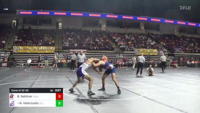 141 lbs Consi Of 32 #2 - Benito Saldivar, Fresno State WC vs Noah Valenzuela, Grand Canyon