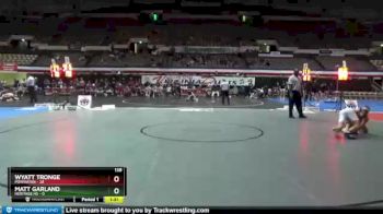 138 lbs Sat 12 - Wyatt Tronge, Powhatan vs Matt Garland, Heritage HS