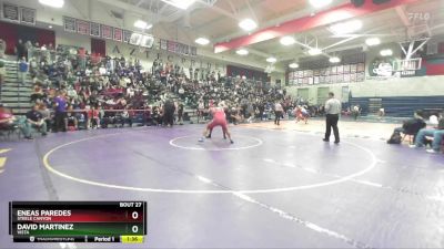 215 lbs Champ. Round 1 - David Martinez, Vista vs Eneas Paredes, Steele Canyon