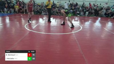 110 lbs Pools - Beau Weinkauf, BAM Training Center vs Ian McCallie, Ares W.C. (MI)