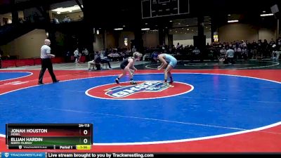 2A-113 lbs Quarterfinal - Jonah Houston, Model vs Elijah Hardin, North Murray