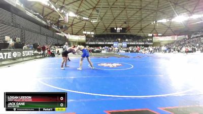 2A 215 lbs Cons. Round 2 - Logan Leeson, West Valley (Spokane) vs Jack Dane, Rochester