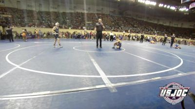 90 lbs Round Of 32 - Eli Evans, ReZults Wrestling vs Connor Young, Husky Wrestling Club