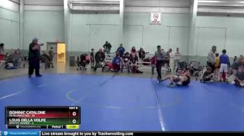 130 lbs Round 4 (8 Team) - Louis Della Volpe, Bitetto Trained vs Dominic Catalone, PA Alliance Red