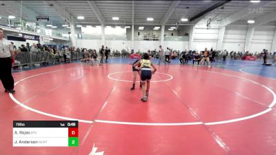 78 lbs Quarterfinal - Alejandra Rojas, BTS Providence vs Jane Anderson, Newtown