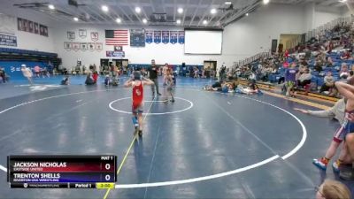 67 lbs Round 3 - Jackson Nicholas, Eastside United vs Trenton Shells, Riverton USA Wrestling