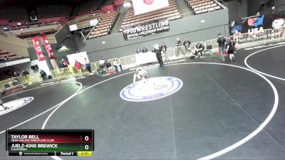 87 lbs Cons. Round 2 - Taylor Bell, Team Arcata Wrestling Club vs Juelz-King Brewick, California