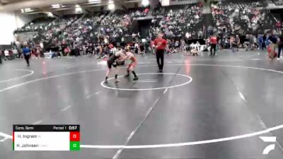 85 lbs Cons. Semi - Hayes Ingram, Bear Cave vs Hank Johnsen, Elkhorn Valley Wrestling Club