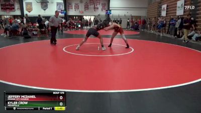 165 lbs Round 2 - Kyler Crow, Mediapolis vs Jeffery McDanel, Prairie City Monroe