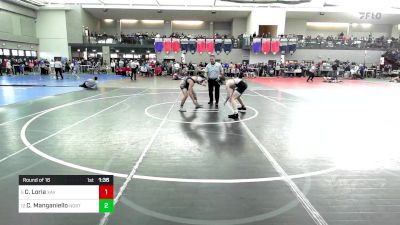 126 lbs Round Of 16 - Cael Loria, Xavier vs Christopher Manganiello, North Branford*