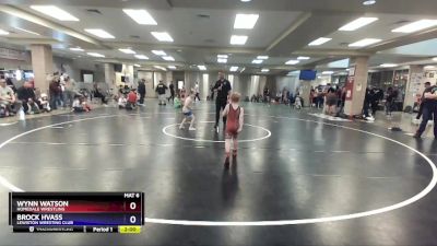 62 lbs Round 5 - Brock Hvass, Lewiston Wresting Club vs Wynn Watson, Homedale Wrestling