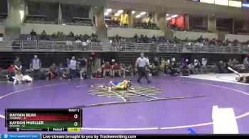 113 lbs Round 2 (3 Team) - Kaydon Mueller, Seward vs Hayden Bear, Fairbury