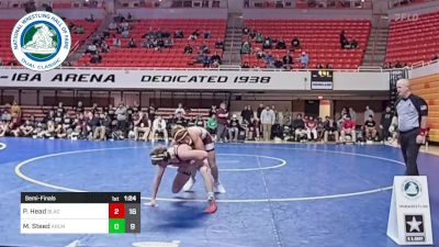 138 lbs Semifinal - Payton Head, Blackwell vs Michael Steed, Arlington Martin