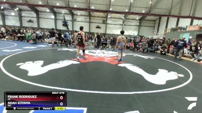 132 lbs Champ. Round 2 - Frank Rodriguez, AK vs Noah Koyama, WA