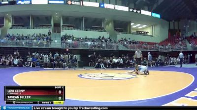 120 lbs Round 1 (6 Team) - Levi Cerny, Columbus vs Tavean Miller, Kearney