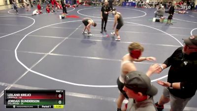 215 lbs Round 2 (4 Team) - Leiland Krejci, Lakeville vs Jordan Gunderson, Stillwater