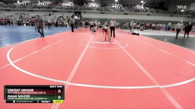 75 lbs Cons. Round 3 - Vincent Arnone, Team North Stars Wrestling Club-AA vs Isaiah Naucke, Thoroughbred Wrestling Academy-AA