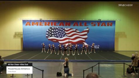 PowerHouse Athletics - Code Black [2022 All Star Cheer--Elite Club] 2022 American All Star Nationals