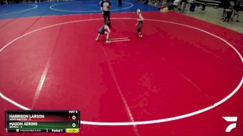 60 lbs Quarterfinals (8 Team) - Harrison Larson, Worthington vs Mason Adkins, Bemidji