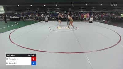 95 lbs Consi Of 4 - Natalie Radecki, DE vs Ryleigh Sturgill, TN