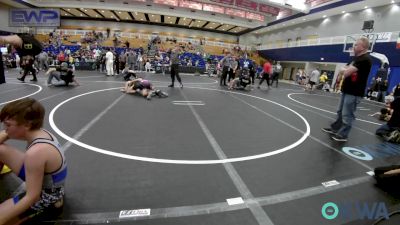 92 lbs Rr Rnd 3 - Rylan Sandoval, Ponca City Wildcat Wrestling vs Nathanul Hernandez, Midwest City Bombers Youth Wrestling Club