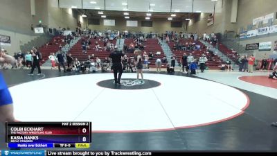 120 lbs Round 2 - Nathan Gugelman Il, AFWC vs Hunter Pope, Bonners Ferry Wrestling Club