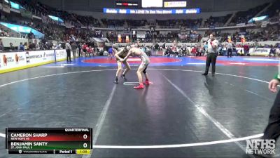 1A-4A 113 Quarterfinal - Cameron Sharp, New Hope HS vs Benjamin Santy, St. John Paul II