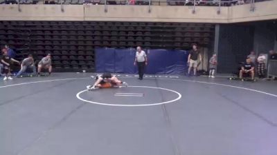 80 lbs Quarterfinal - John Boyd, Alexandria, PA vs Holden Abbott, Towanda, PA