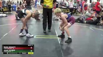 91 lbs Finals (8 Team) - Kane Dauber, Team Gotcha vs Rush Jennett, Team Iowa Red