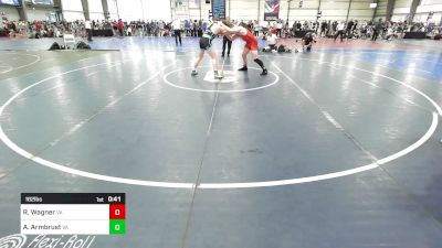 182 lbs Consi Of 8 #2 - Rudy Wagner, VA vs Aidan Armbrust, VA