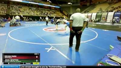 175 Class 1 lbs Quarterfinal - Devan Parn, Brookfield vs John Newton, Summit Christian Academy