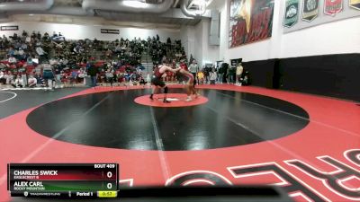 285 lbs Cons. Round 2 - Alex Carl, Rocky Mountain vs Charles Swick, Eaglecrest B