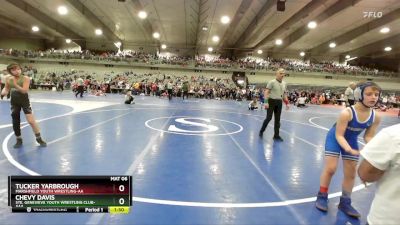 85 lbs Champ. Round 1 - Tucker Yarbrough, Marshfield Youth Wrestling-AA  vs Chevy Davis, Ste. Genevieve Youth Wrestling Club-AAA