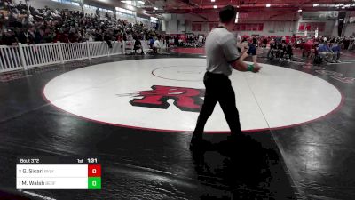 182 lbs Semifinal - Gino Sicari, Beverly vs Matthew Walsh, Bedford/AB