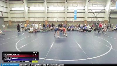 132 lbs Placement (16 Team) - Noah McKenzie, Hawaii 2 vs Cole Fenwick, Utah Black