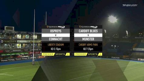 Full Replay - 2019 Connacht Rugby vs Ospreys Rugby | Guinness Pro14